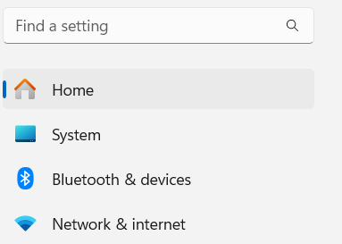Windows Settings for Network/Internet Hotspot