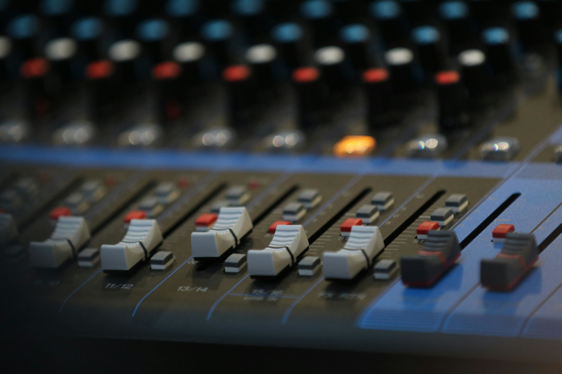 Volume Mixer Sound Board