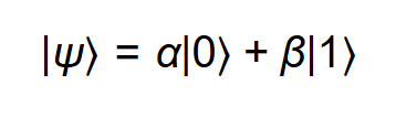 Quantum Computing Qubit Math Equation