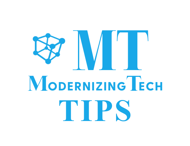 Modernizing Tech Tips